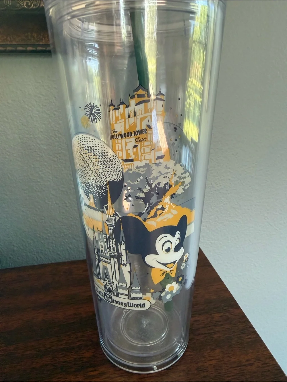 Starbucks Walt Disney World 50th Anniversary Vault Retro Venti Cold Cup Tumbler